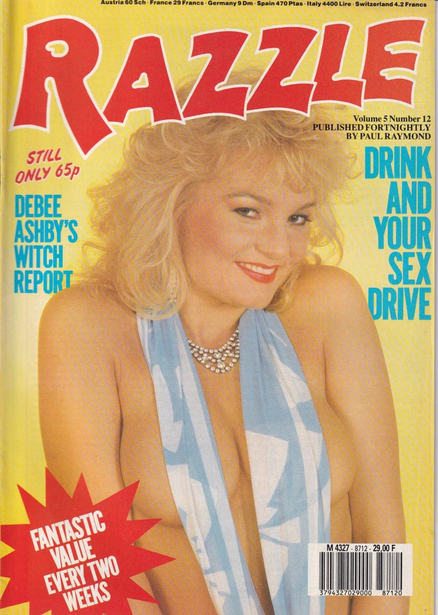 Razzle Vol 5 no 12 featuring Debee Ashby