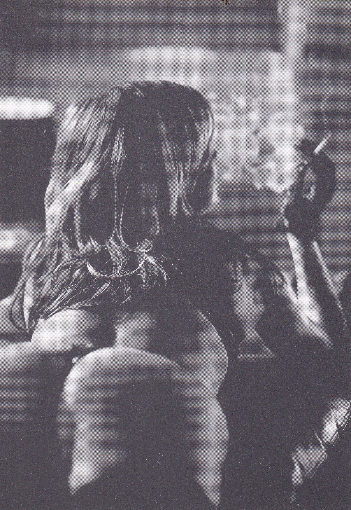 Blonde with Cigarette