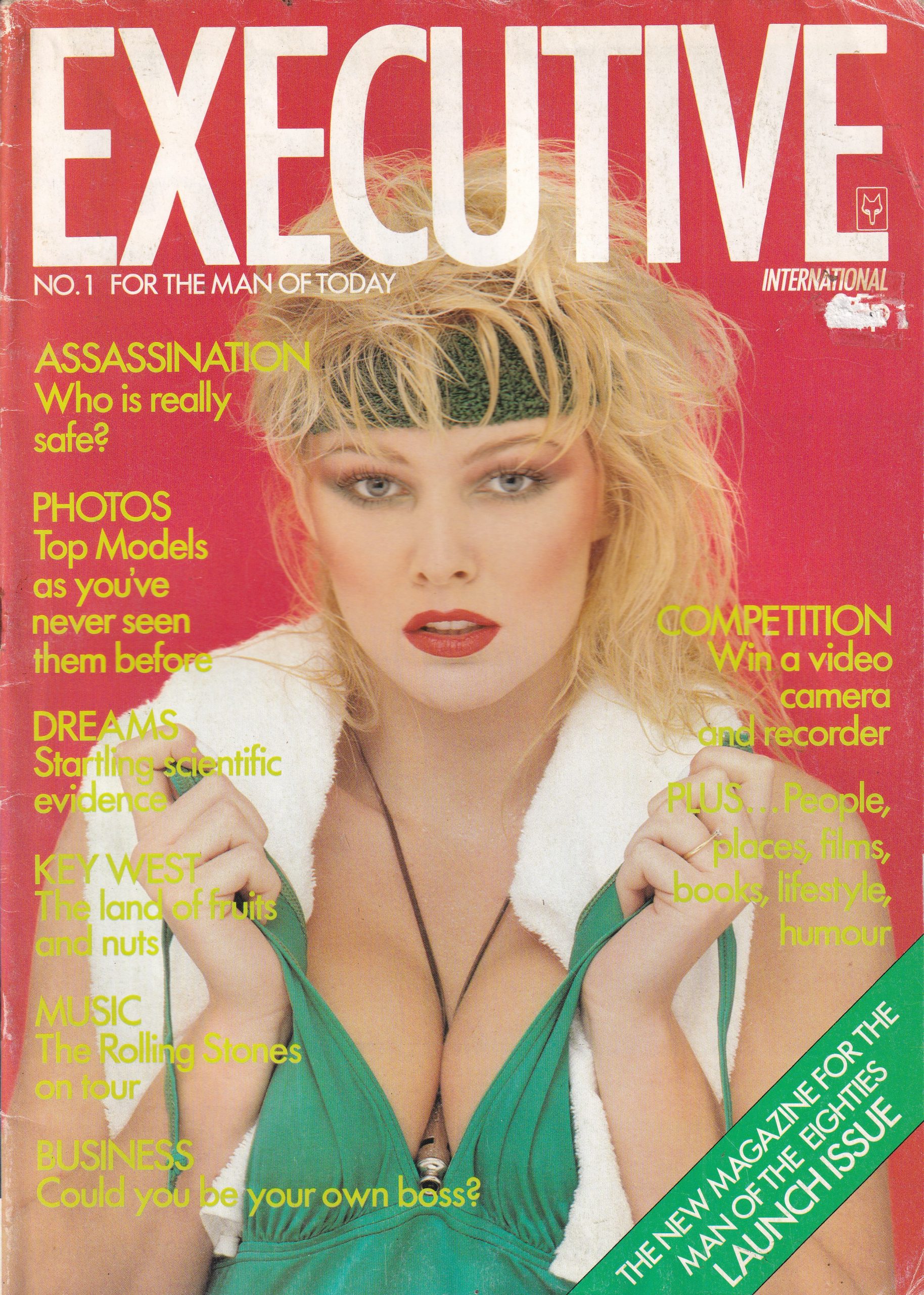 Executive International no 1, May 1982. Very first issue.