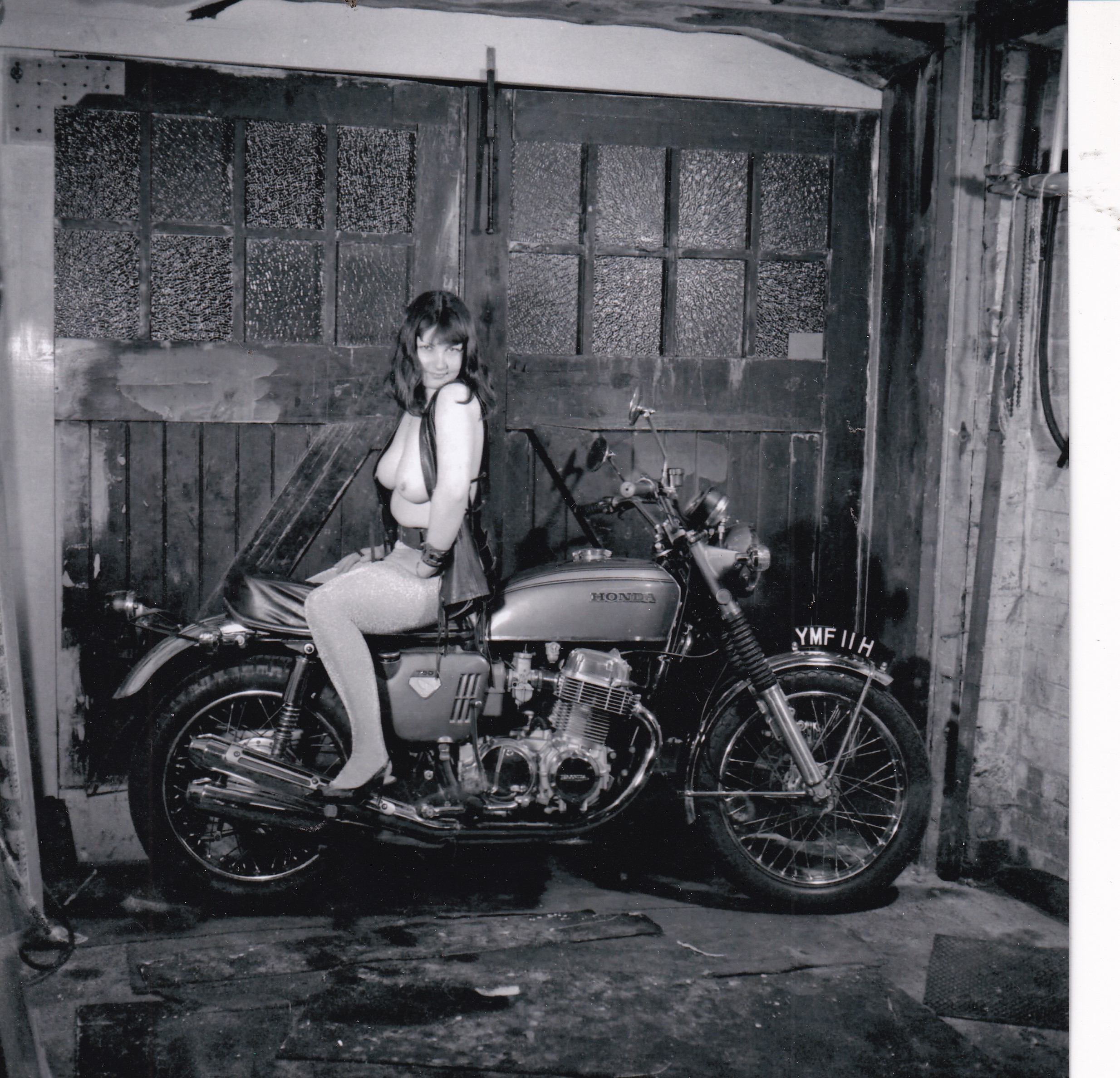 Vintage Motorbike Girl 26