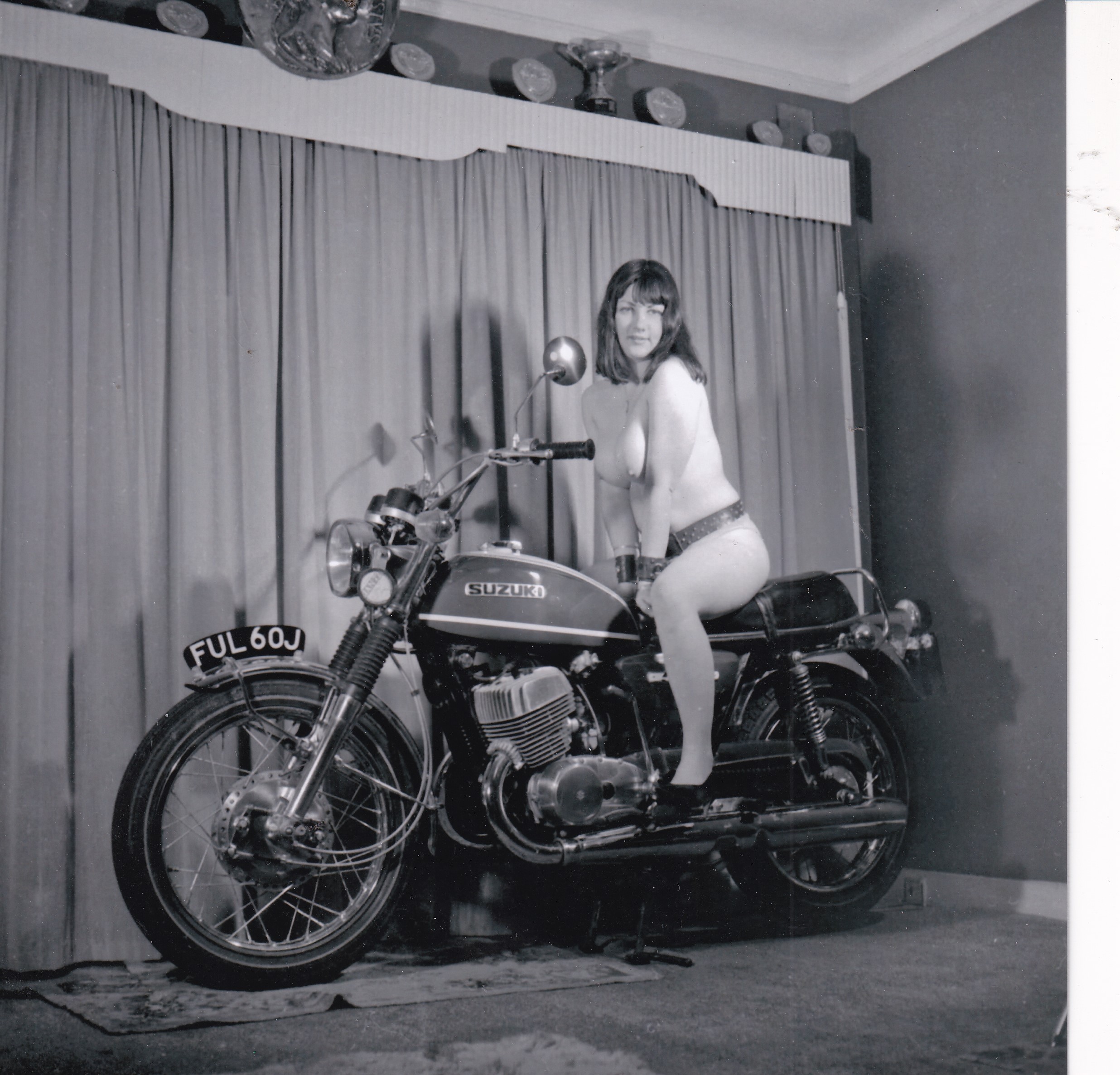 Vintage Motorbike Girl 33
