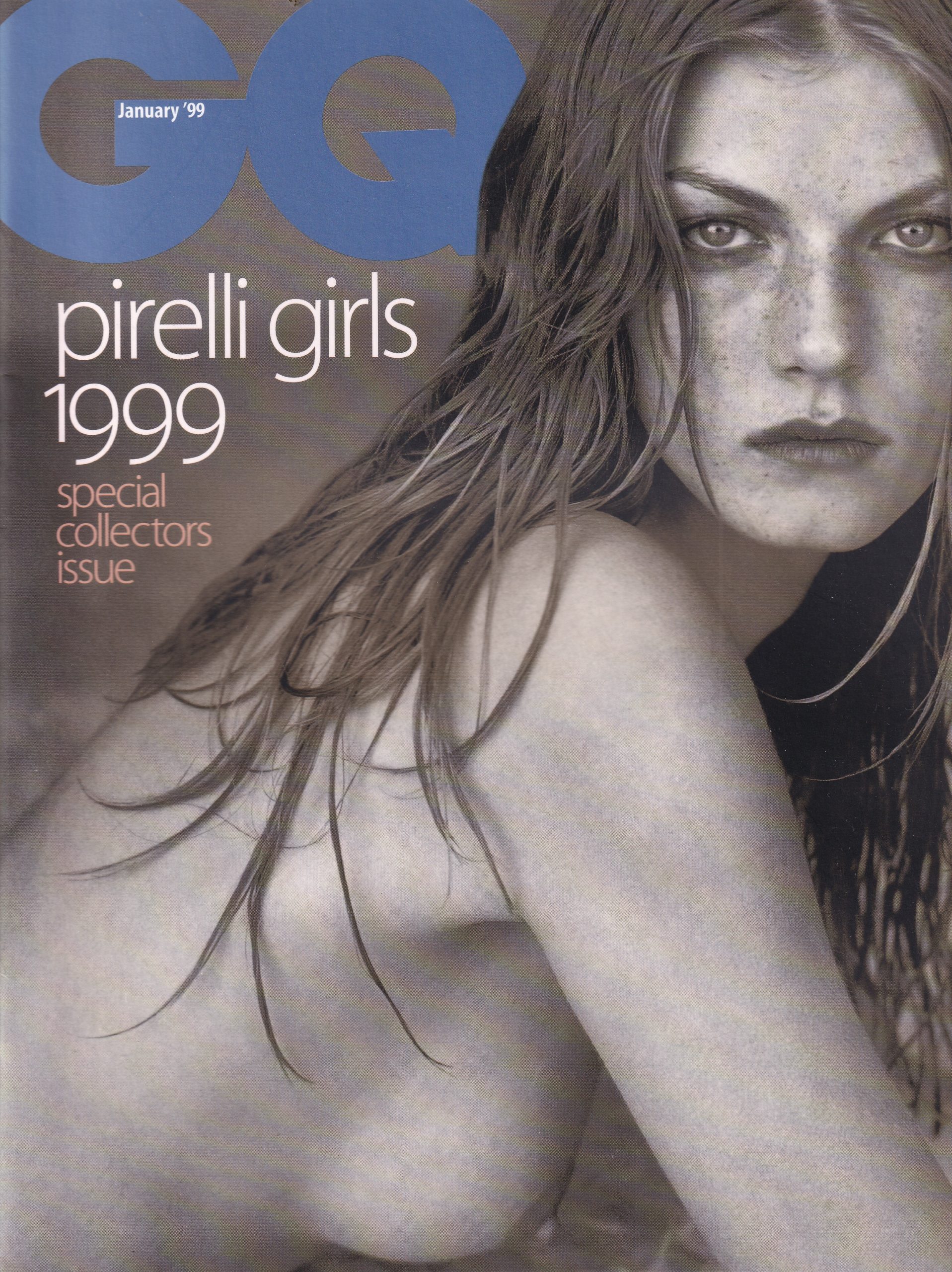 GQ magazine January 99 supplement: Pirelli Girls 1999.