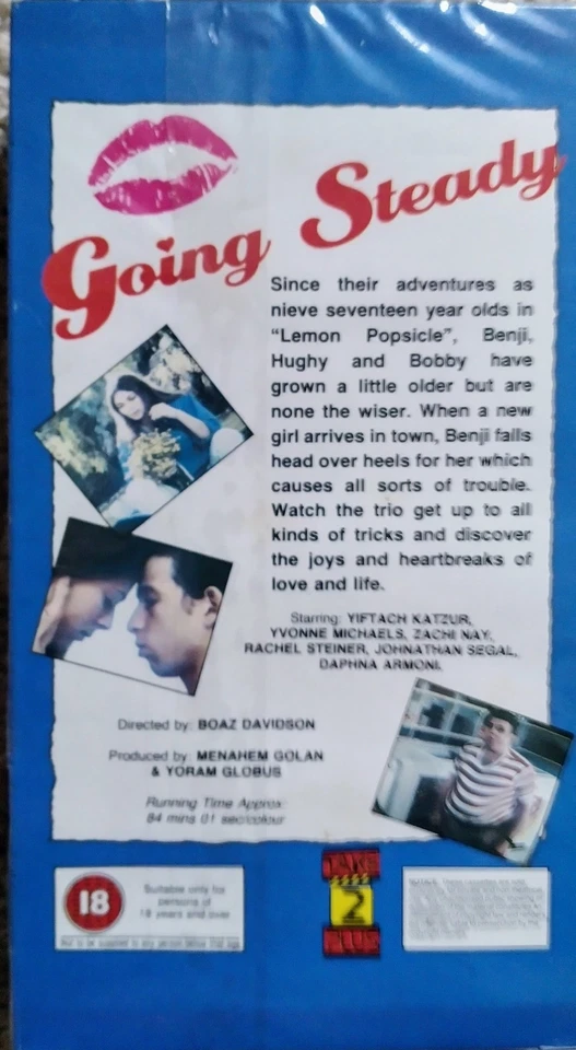 Going Steady VHS Tape. New & Sealed. - Image 2