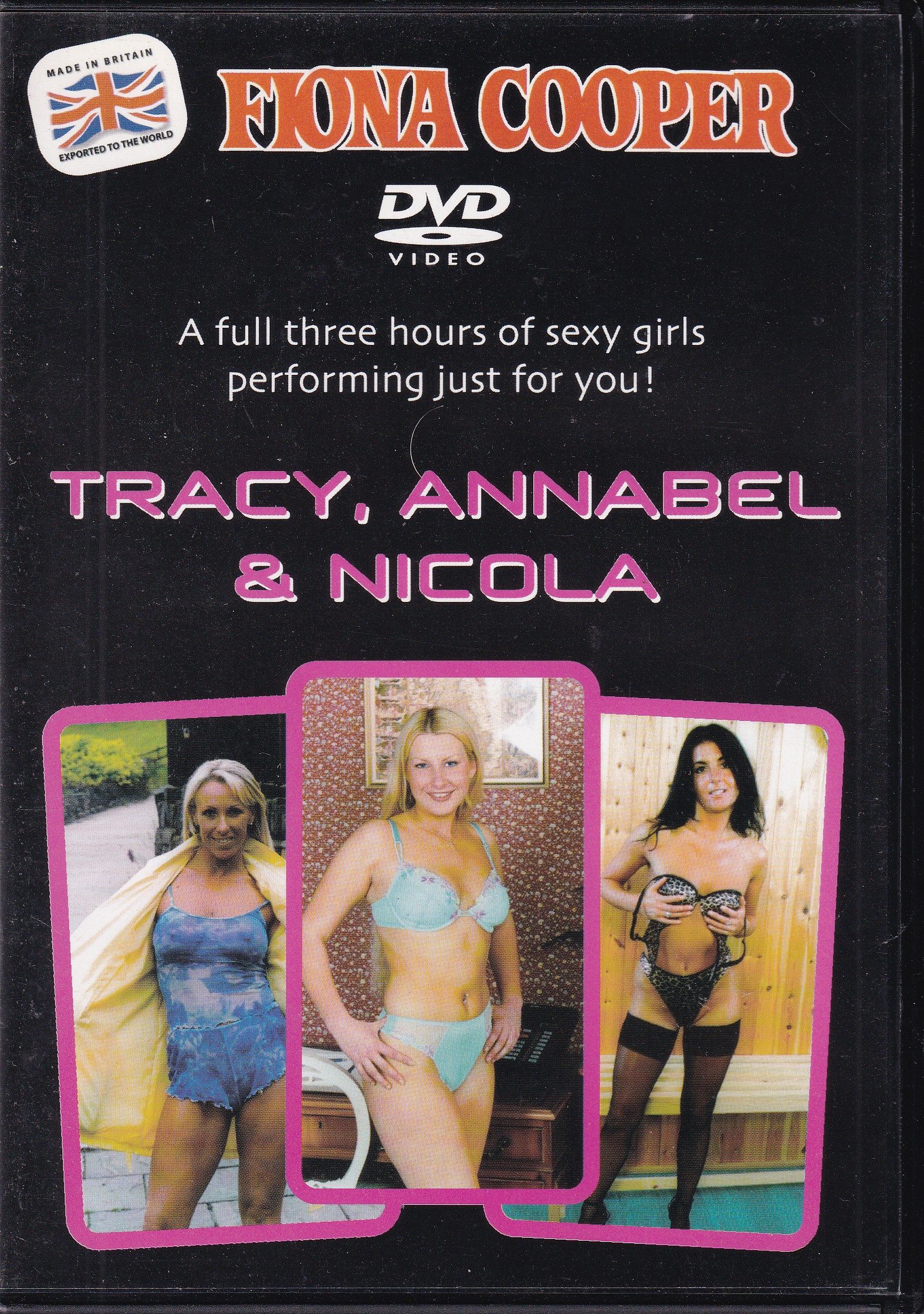 Fiona Cooper DVD no 134; Tracey, Annabel, Nicola.