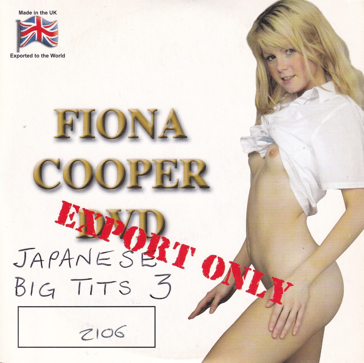 Fiona Cooper DVD no 2106; Japanese Big Tits 3.