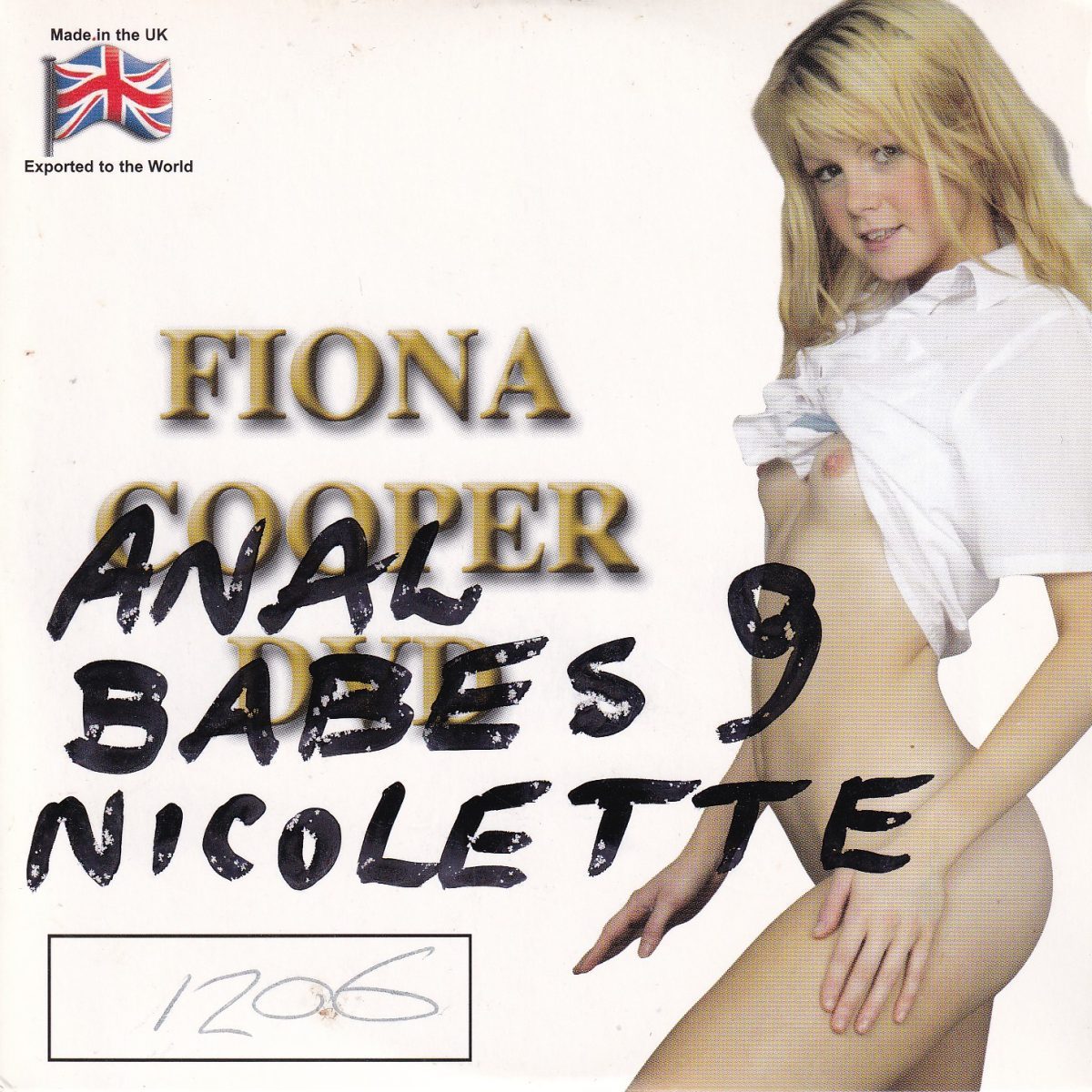 Fiona Cooper DVD no 1206; Nicolette, Anal Babes 9.