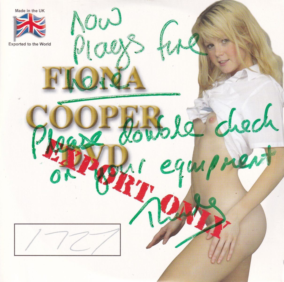 Fiona Cooper DVD no 1727; Verina.