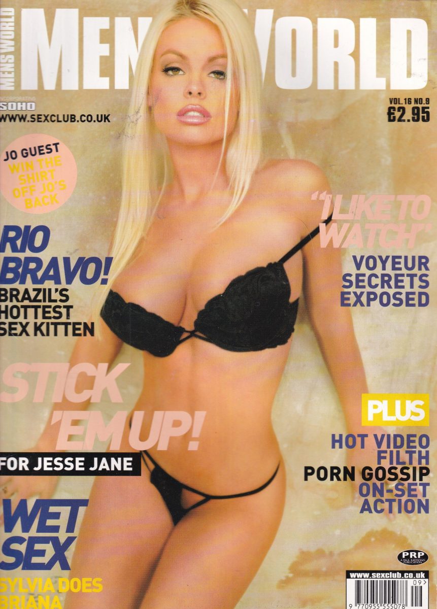 Men’s World Vol 16 no 9 featuring Jo Guest.