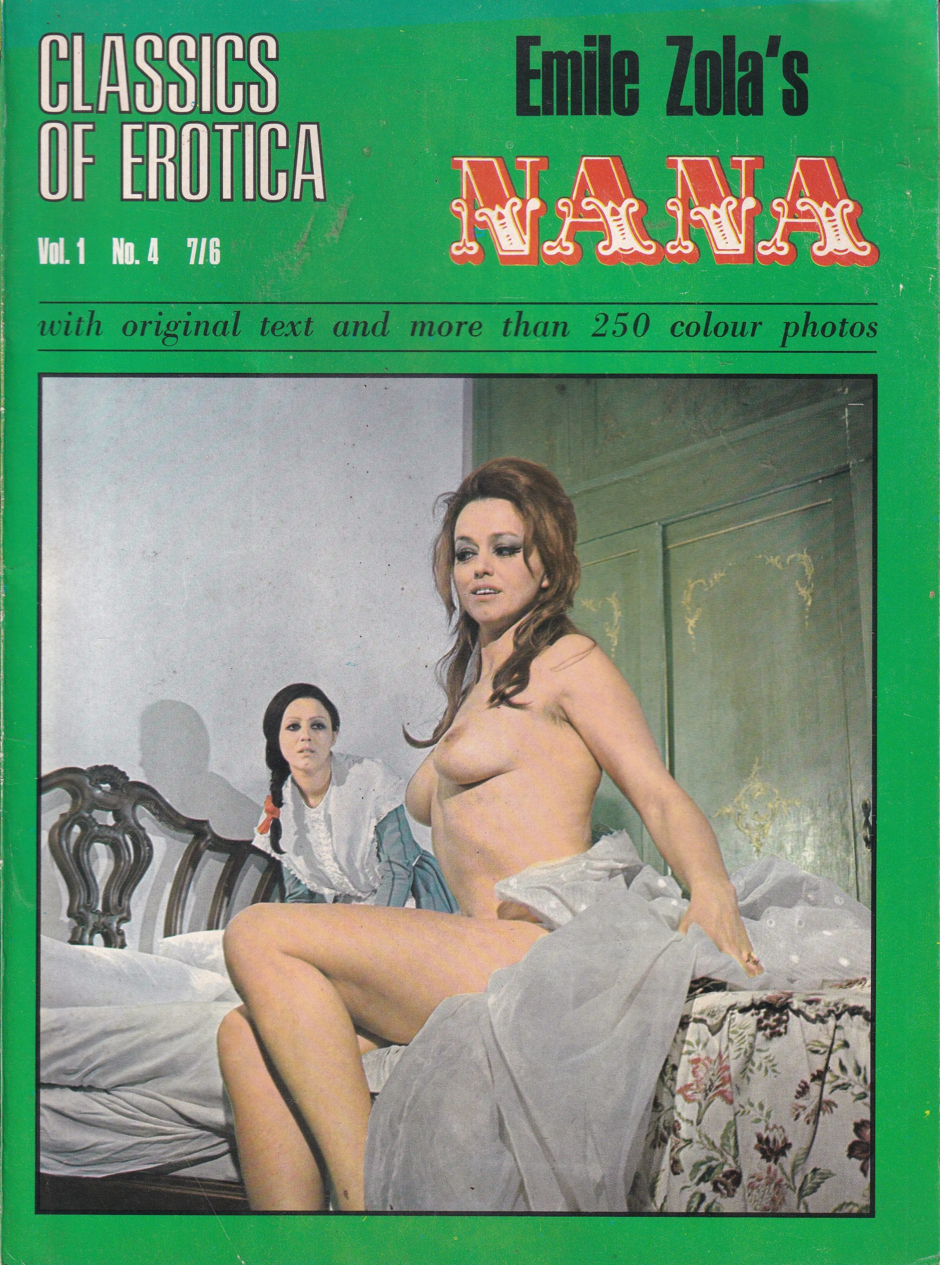 Classics of Erotica Vol 1 no 4: Emile Zola’s Nana.