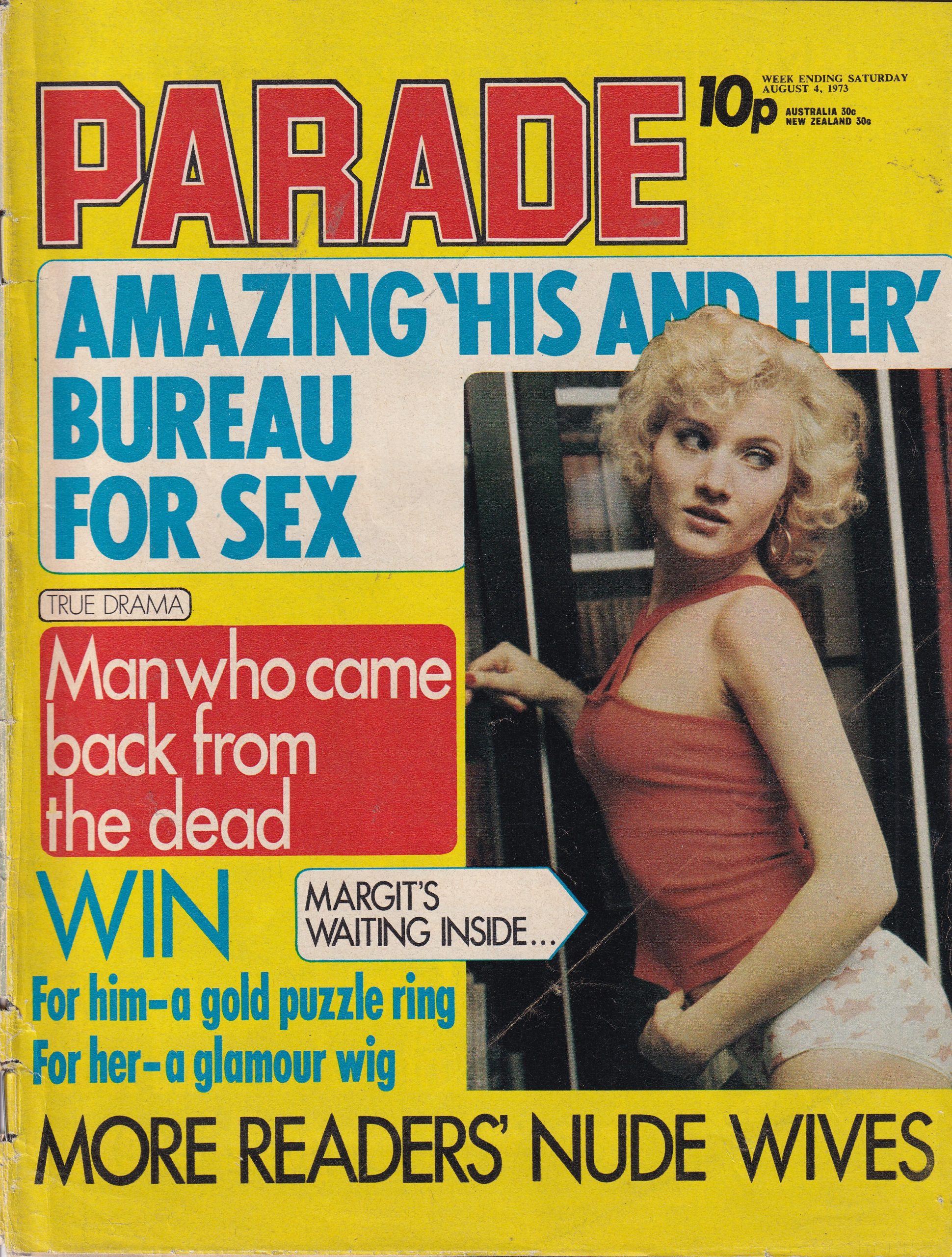 Vintage Parade August 4 1973.