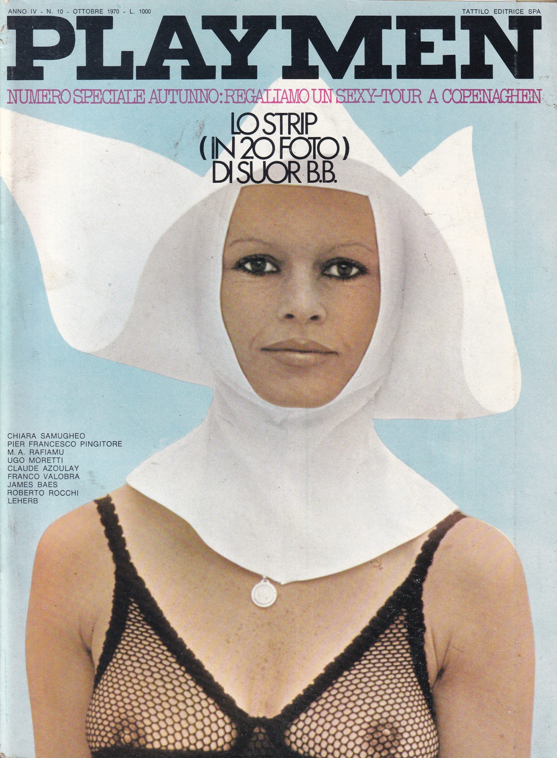 Playmen Vol 4 no 10 (Italian October 1970).