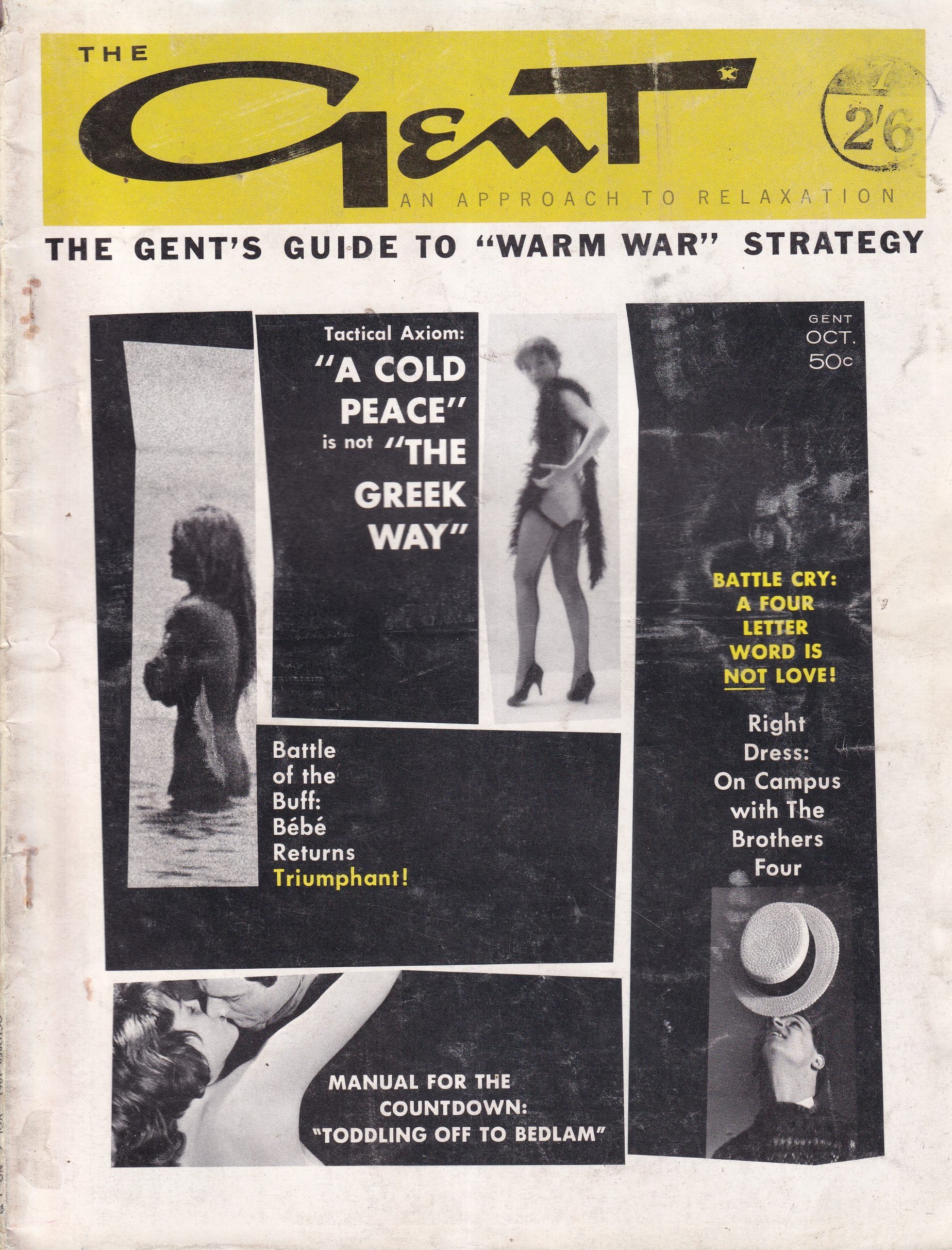Vintage Gent October 1961 (US).