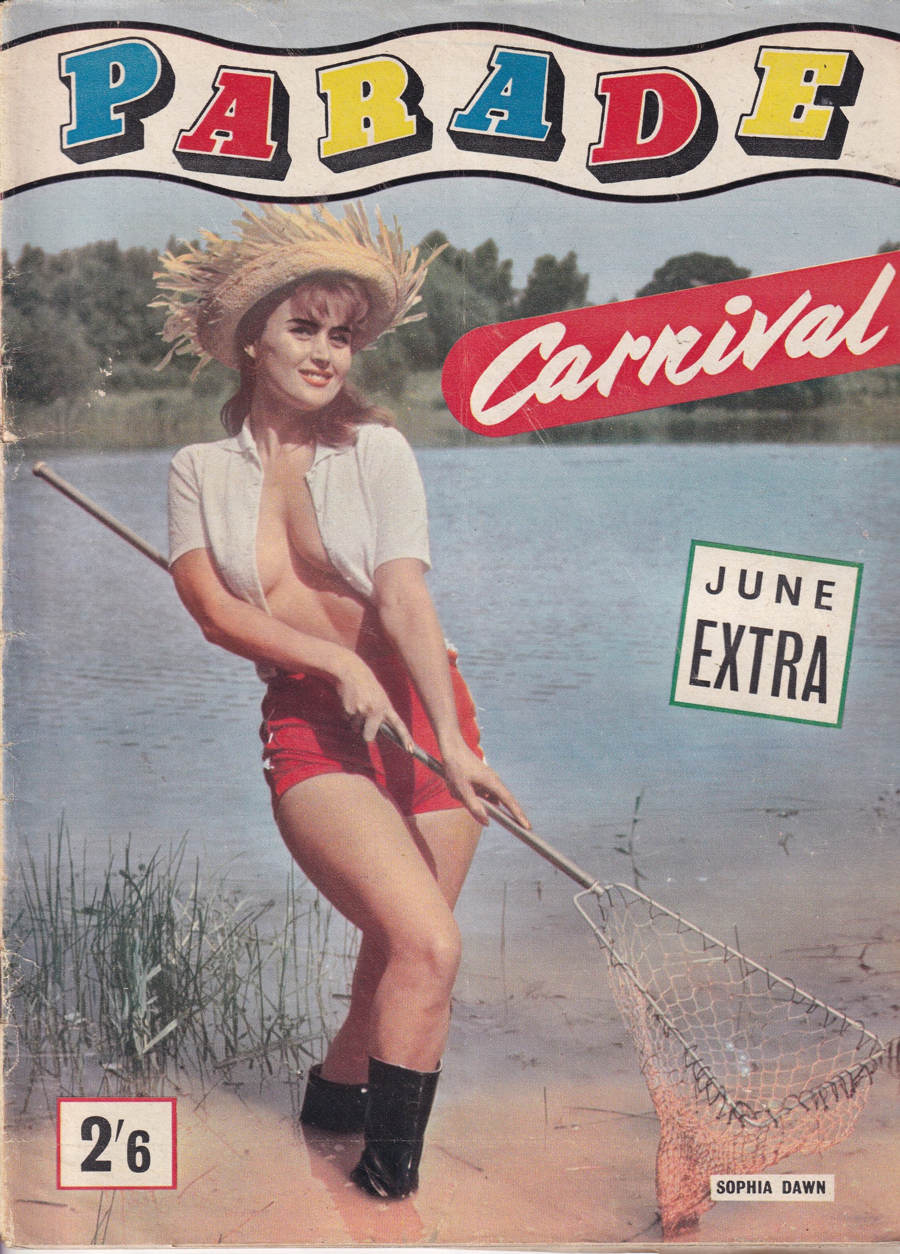 Selection of 5 Vintage Parade magazines from 60’s and 70’s.